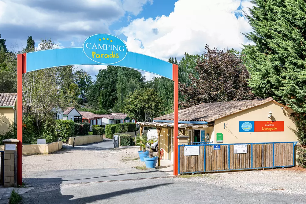Camping Paradis l'Escapade4 Sterren★★★★