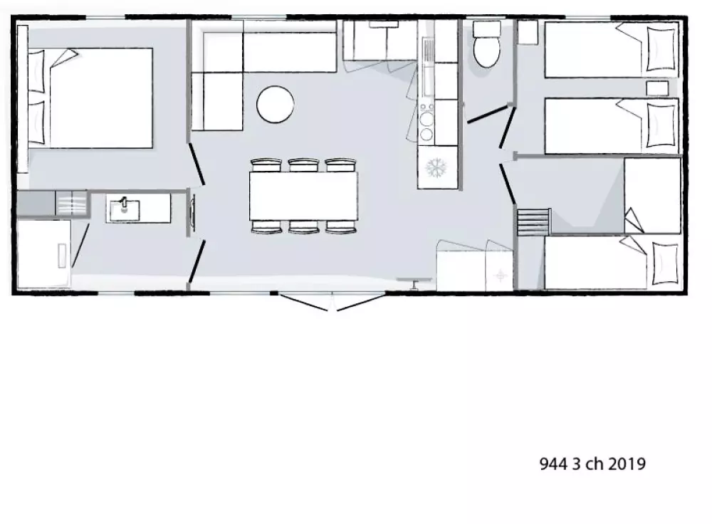 Kemping minőség l'Eden de la Vanoise 3 Csillagok★★★