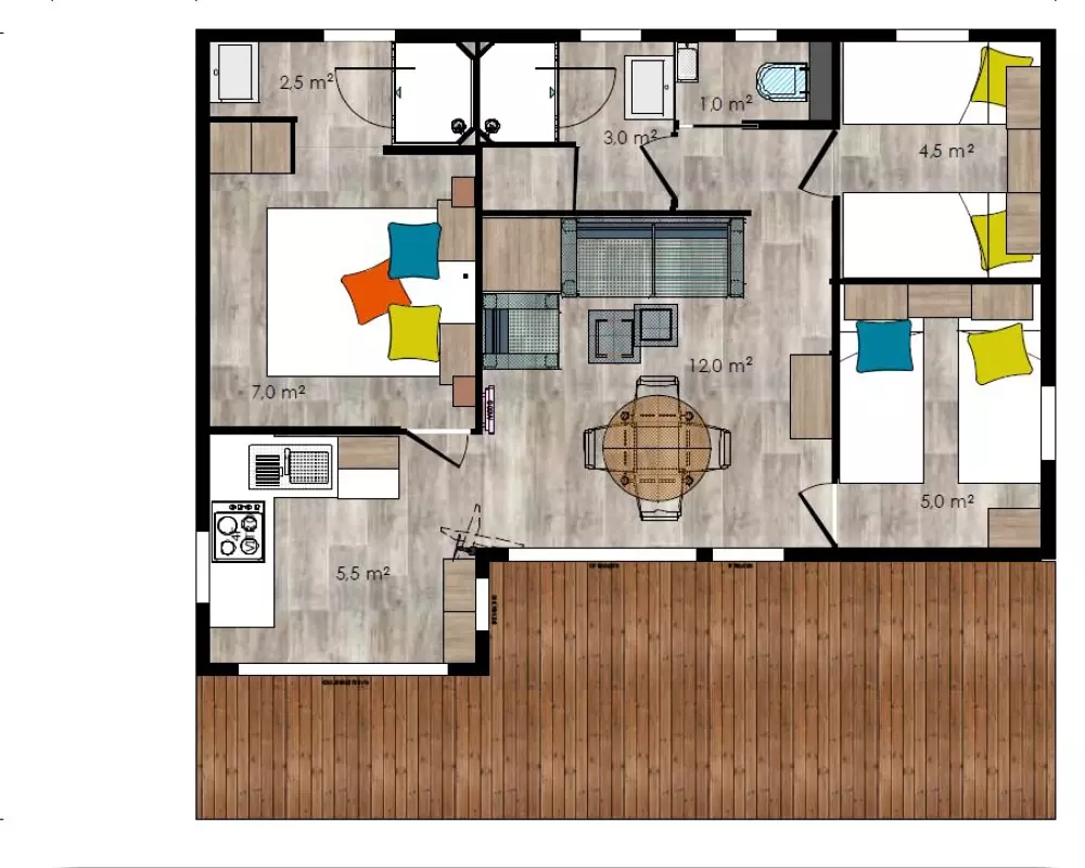 Kemping minőség l'Eden de la Vanoise 3 Csillagok★★★