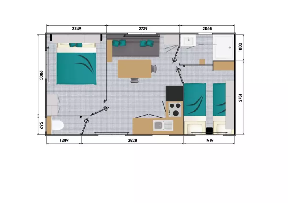Camping Paradis Domaine de Bel Air5 Stjerner★★★★★