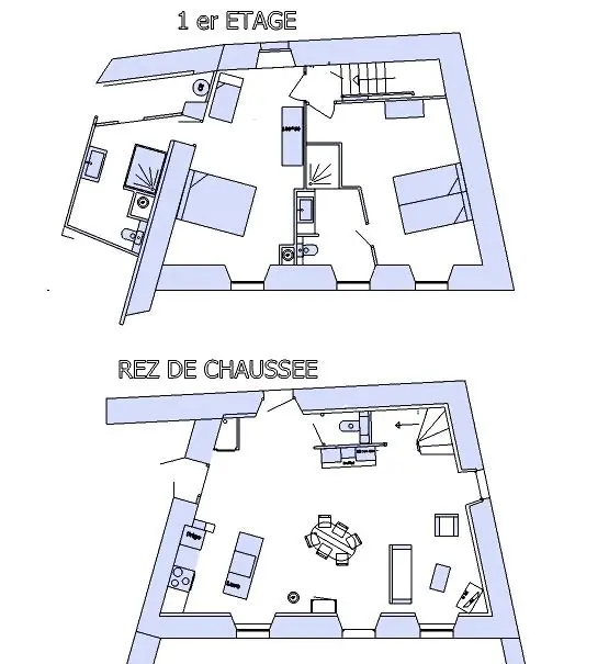 Gîte de France Das Haus der Anna 3 Ohren