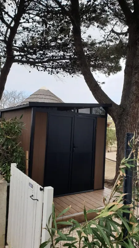 45 M2 ház kerttel és úszómedencével Barcarèsben