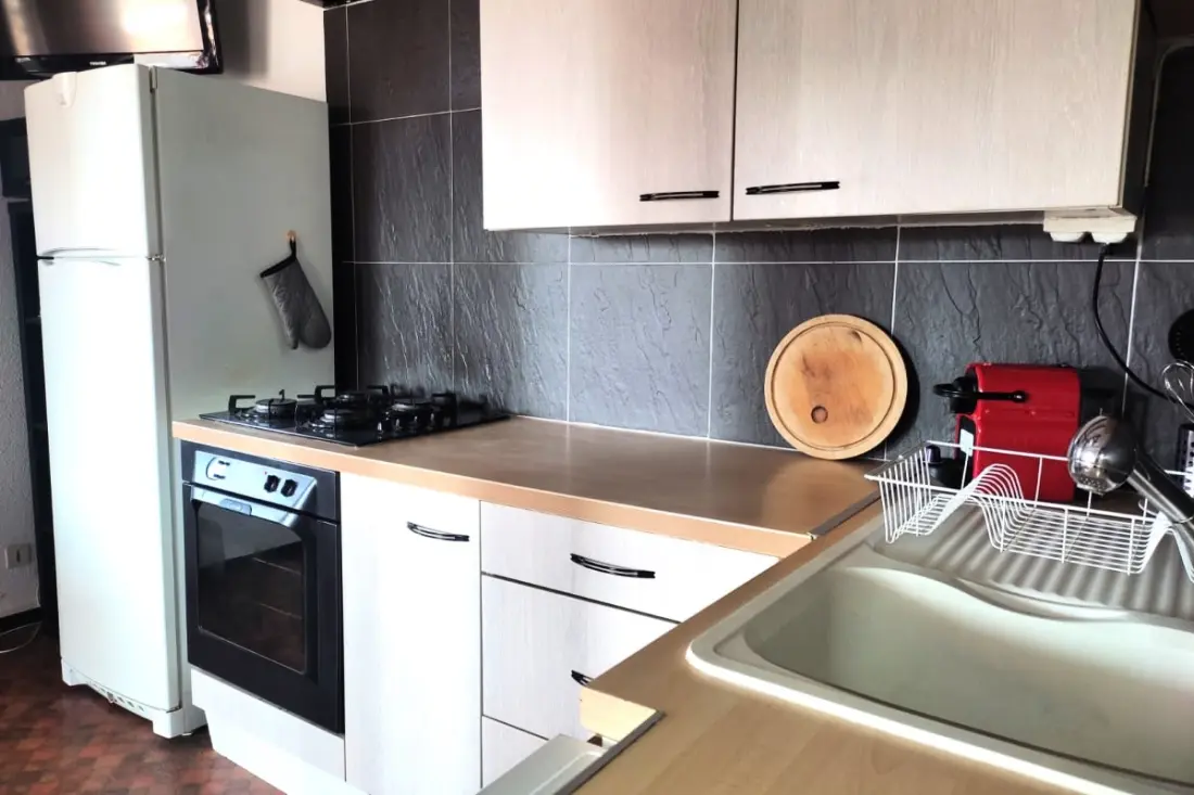 Szép apartman Balcony és tengeri kilátással