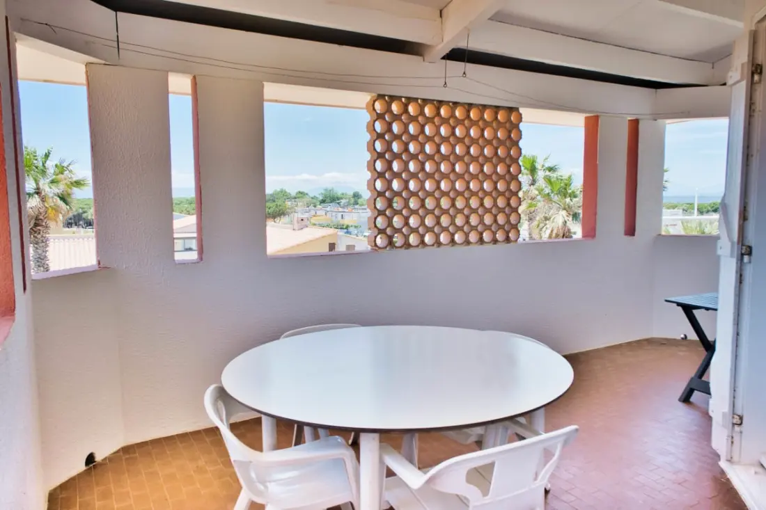 Szép apartman Balcony és tengeri kilátással