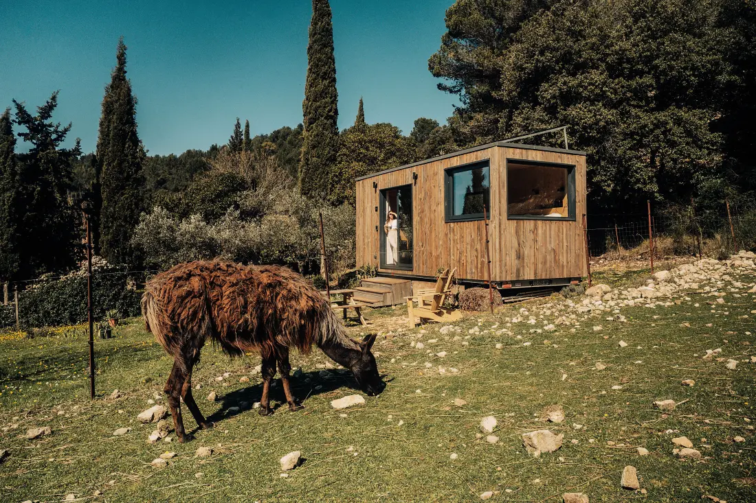 I nærheden af Barroux - Parcel Tiny House