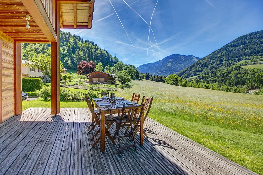 Chalets in Le Biot