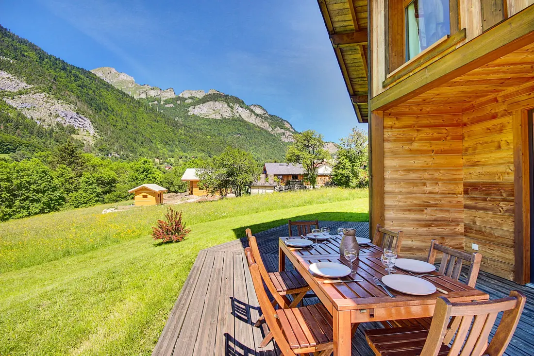 Chalets in Le Biot