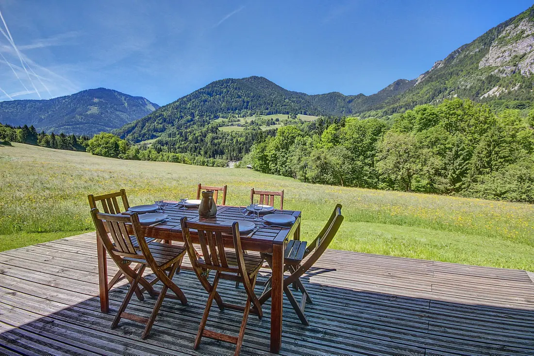 Chalets in Le Biot