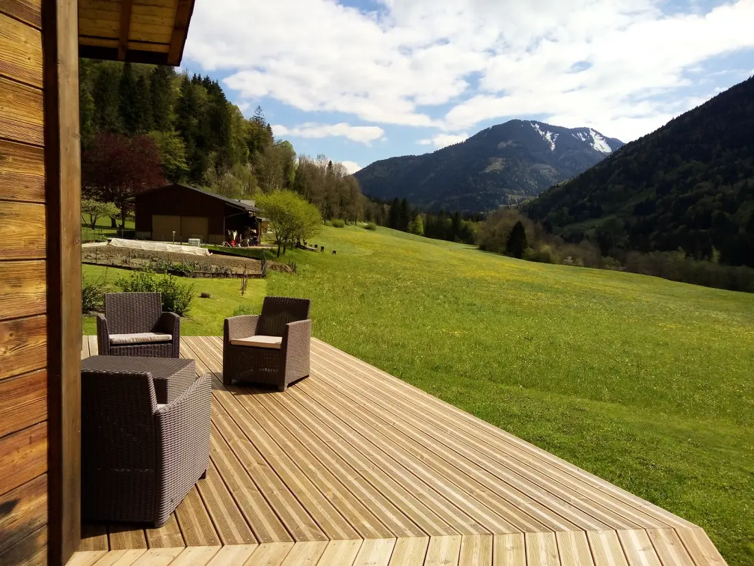 Chalets in Le Biot
