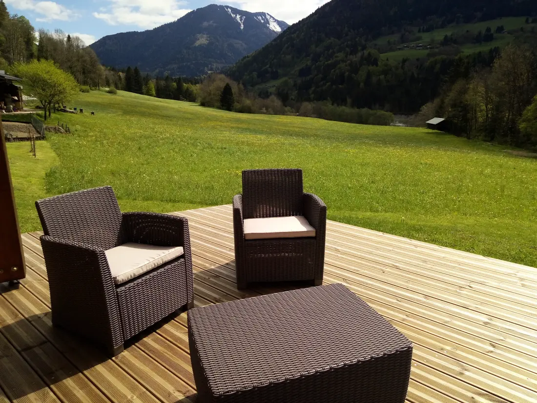 Chalets in Le Biot