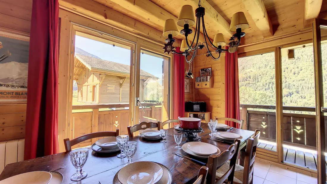Chalets in Le Biot