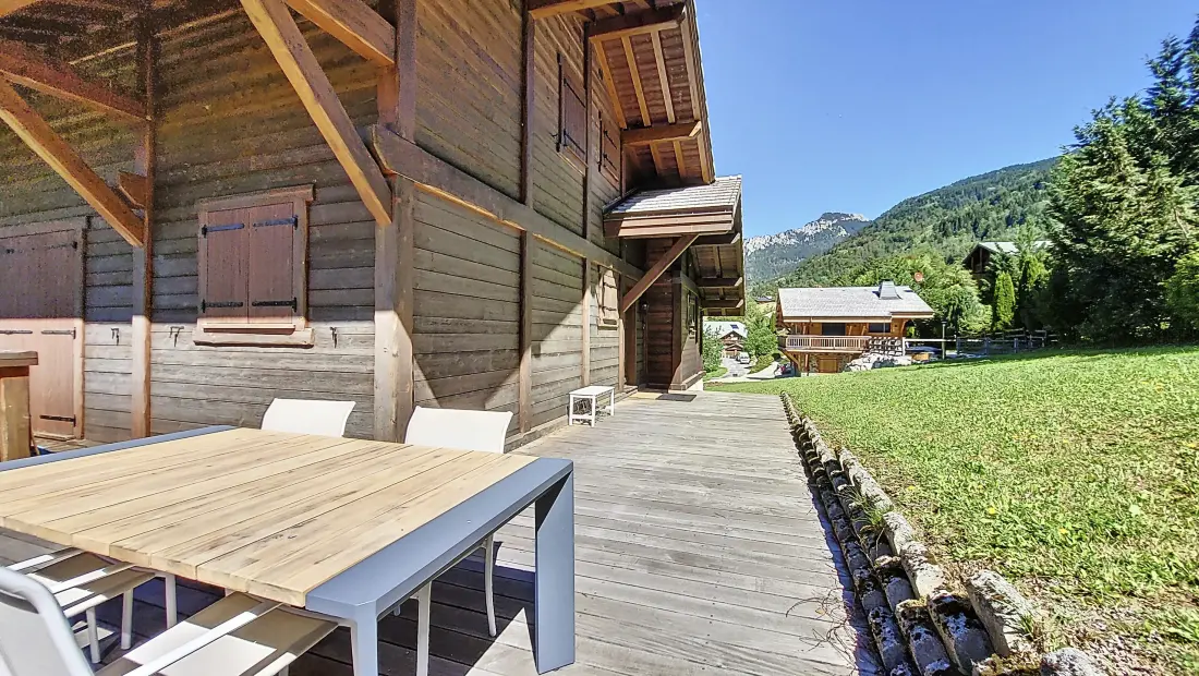 Chalets in Le Biot