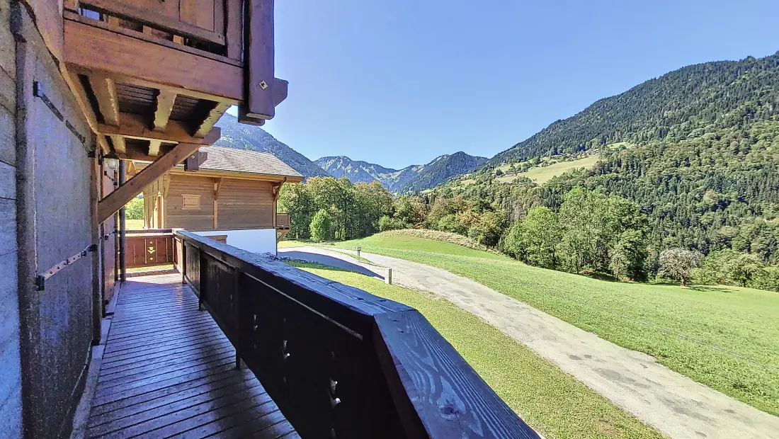 Chalets in Le Biot