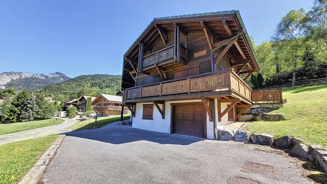 Chalets in Le Biot