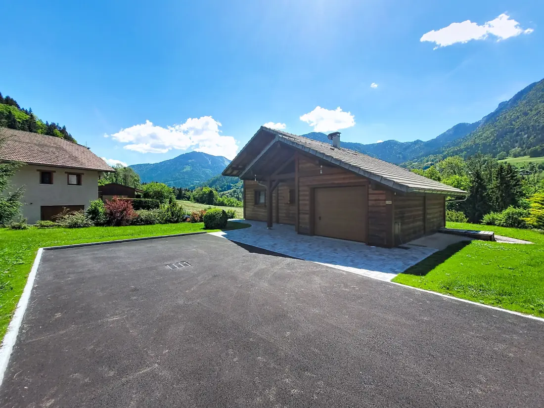 Chalets in Le Biot