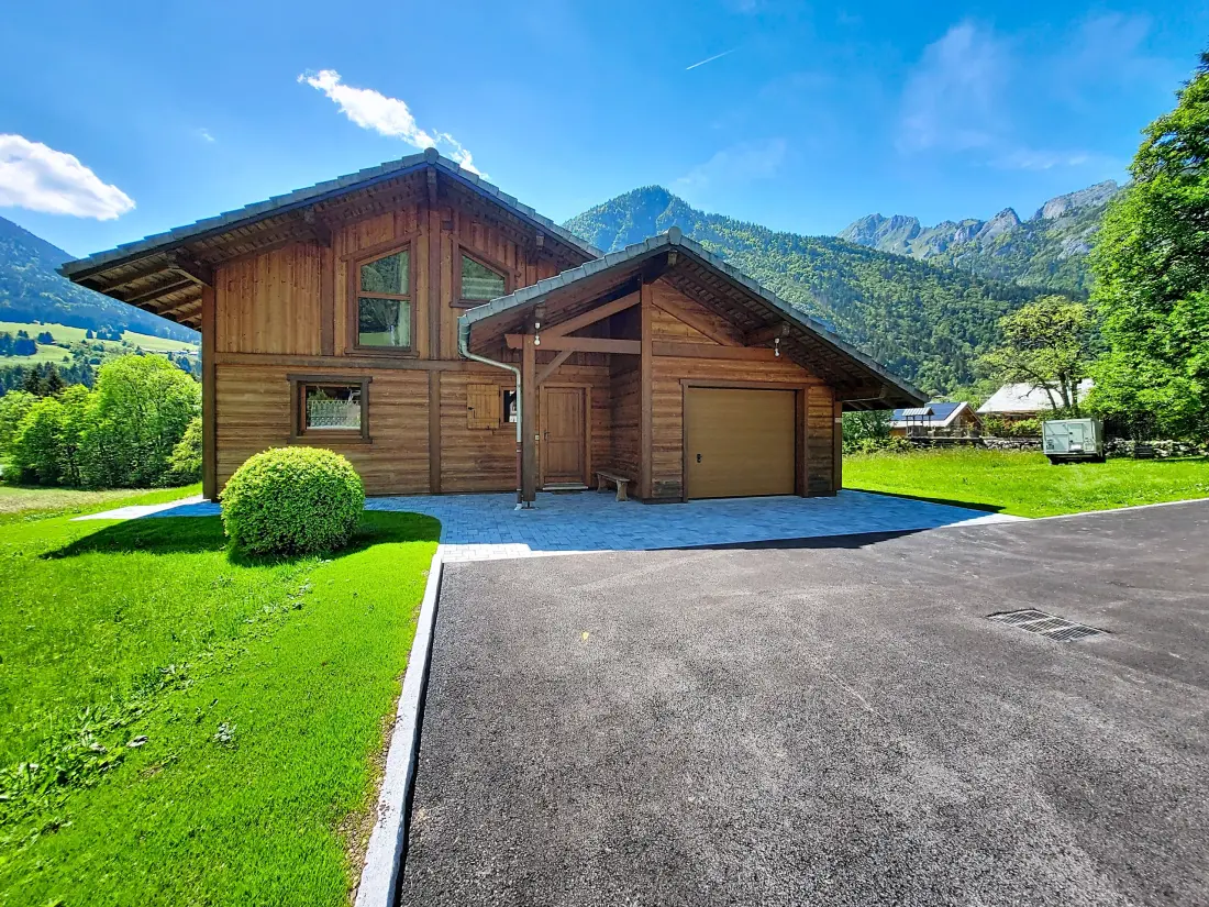 Chalets in Le Biot