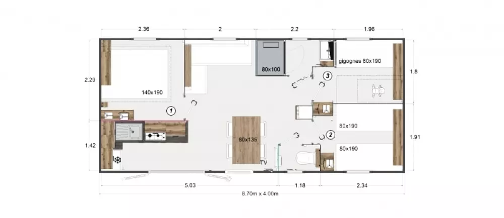 Camping LES VARENNES 4 Sterren★★★★
