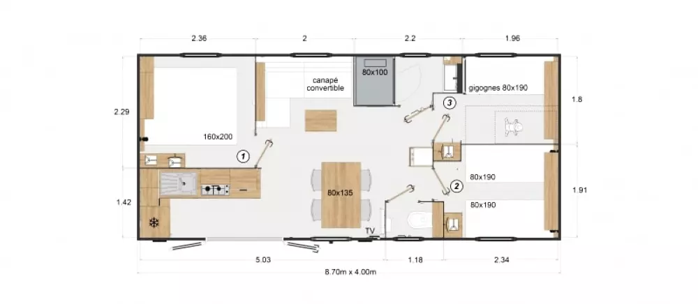 Camping LES VARENNES 4 Sterren★★★★