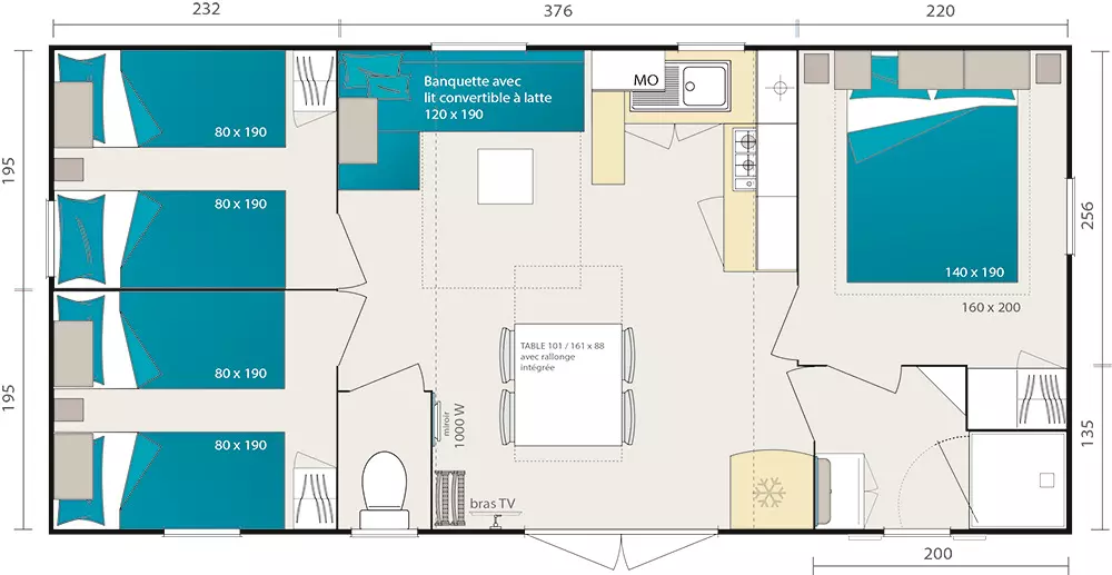 Camping LES VARENNES 4 Sterren★★★★