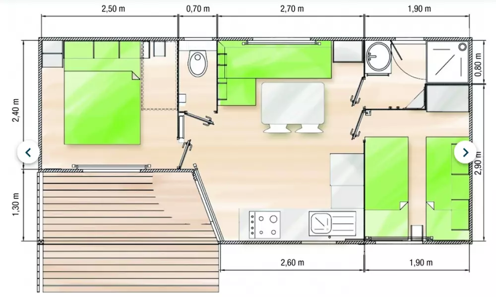 Camping Sandaya Interlude 5 Stars★★★★★