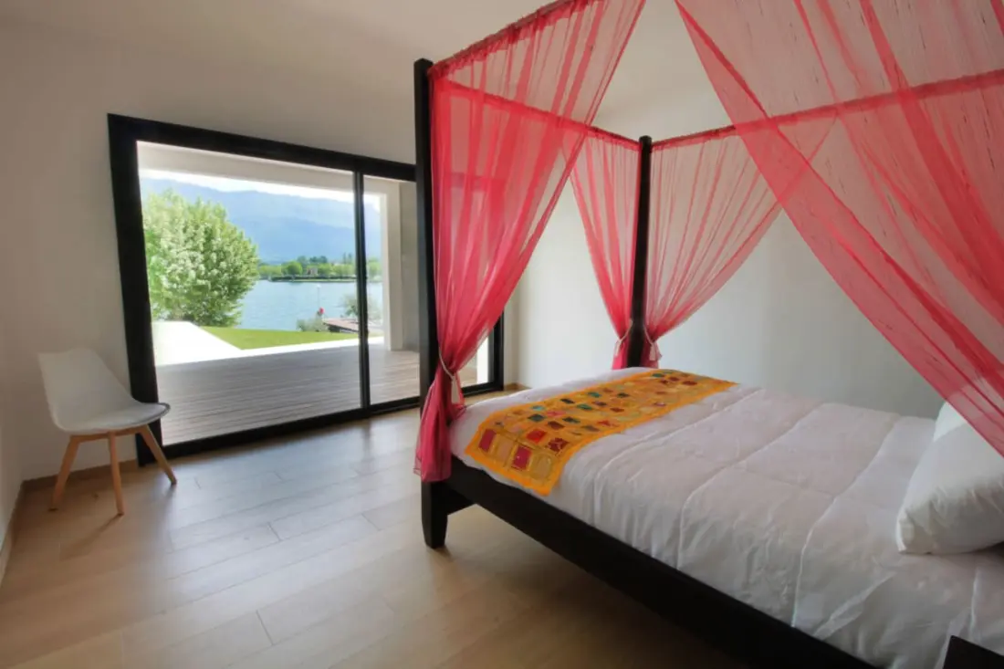 Villa Piscine Chauffée, View and Access Lake, légkondicionálás