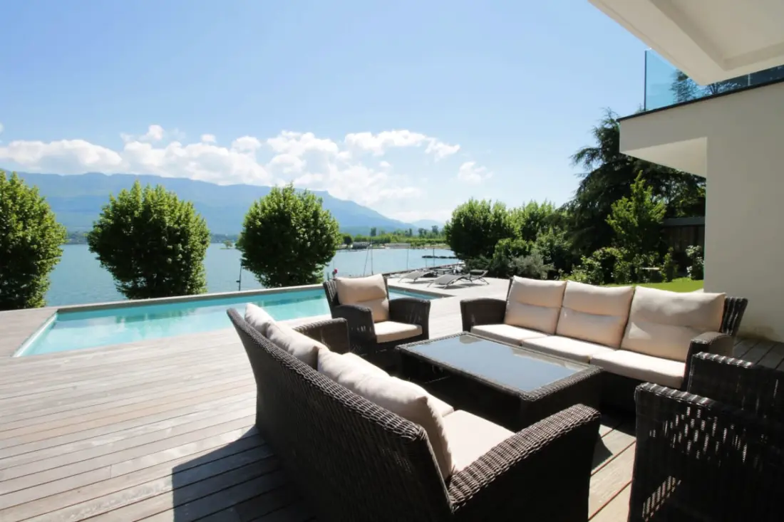 Villa Piscine Chauffée, View and Access Lake, légkondicionálás