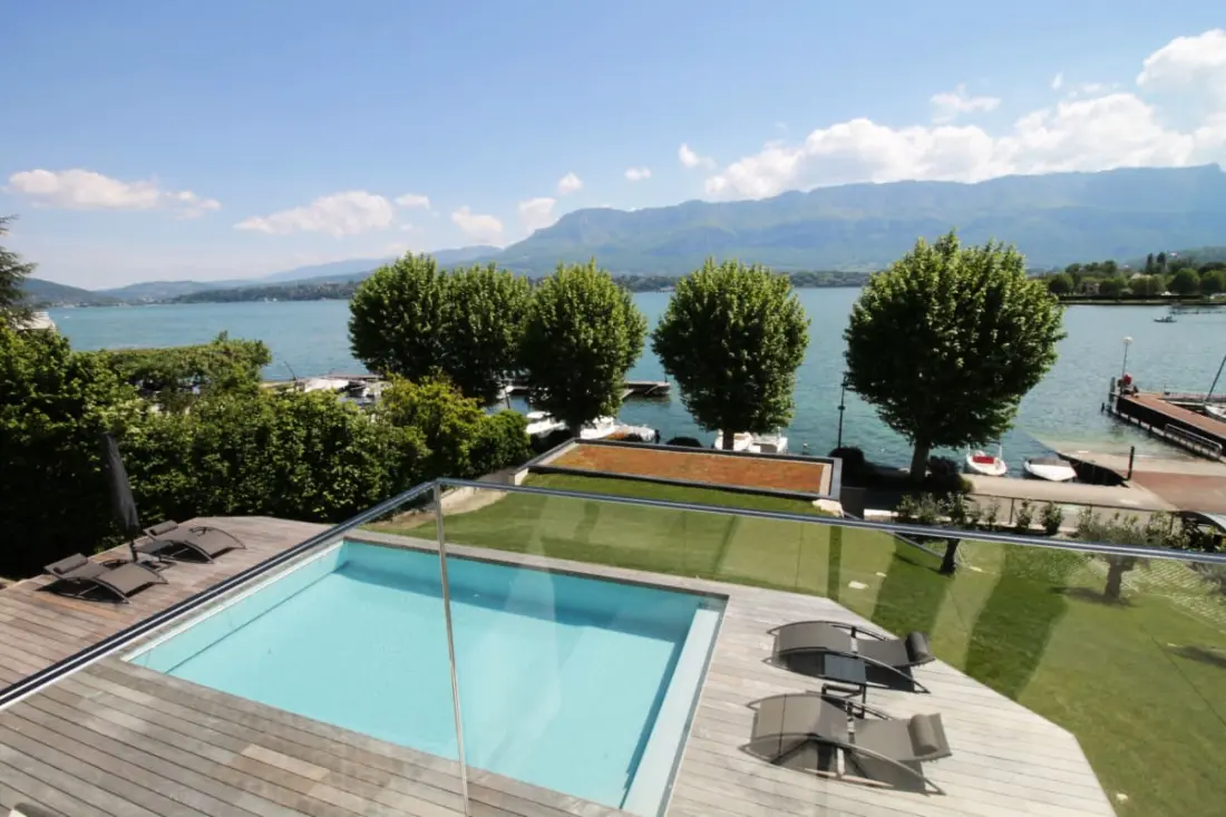 Villa Piscine Chauffée, View and Access Lake, légkondicionálás