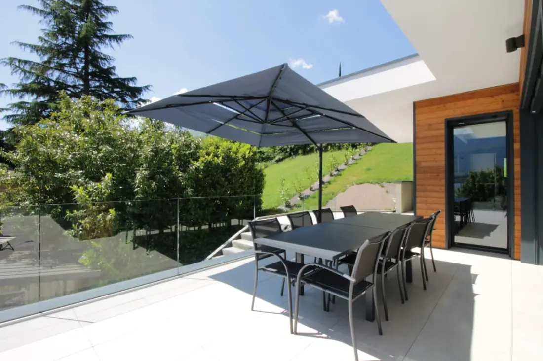 Villa Piscine Chauffée, View and Access Lake, légkondicionálás