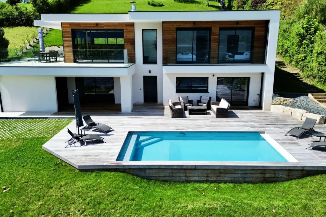Villa Piscine Chauffée, View and Access Lake, légkondicionálás