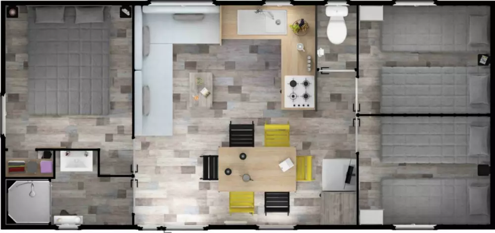 Camping Paradis Le Rocher de la Granelle 3 Sterne★★★