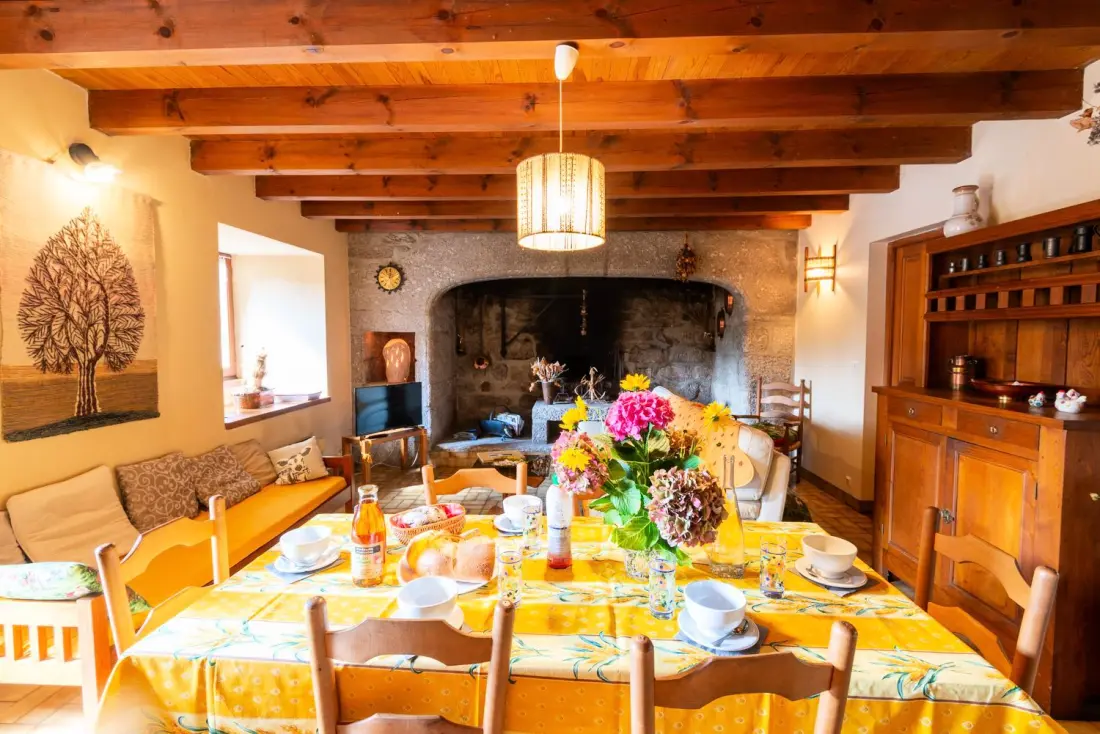 Gîte de France Gîte aux combettes 4/6 Personen 1 Ohr