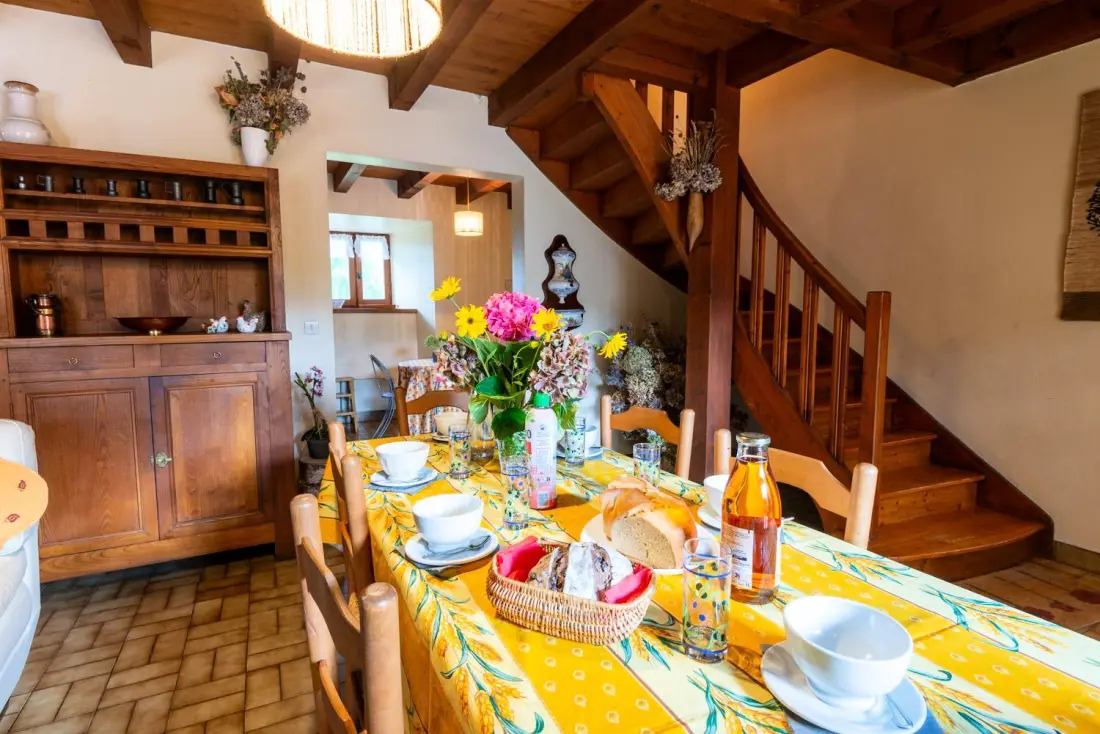 Gîte de France Gîte aux combettes 4/6 Personen 1 Ohr