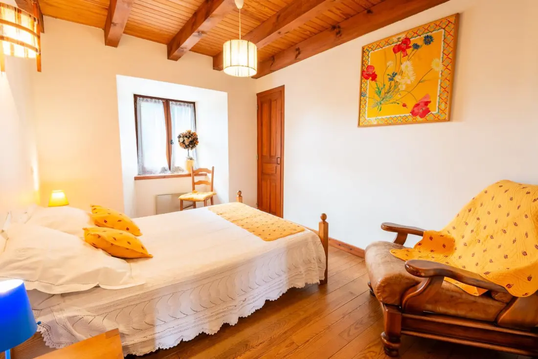 Gîte de France Gîte aux combettes 4/6 Personen 1 Ohr