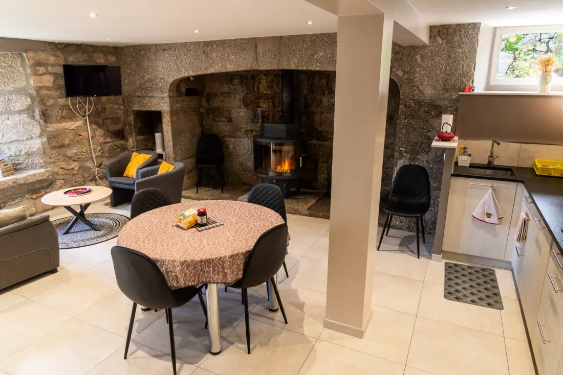 Gîte de France Das Haus von Castanet zwischen aubrac und Rand 3 Ohren