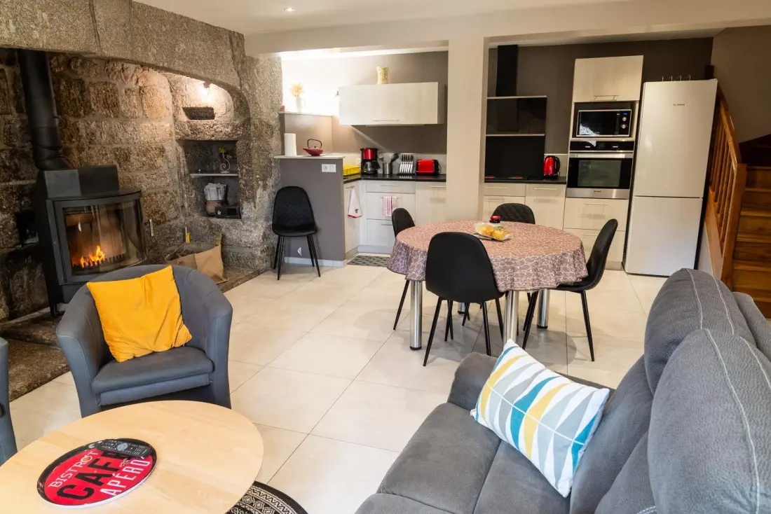 Gîte de France Das Haus von Castanet zwischen aubrac und Rand 3 Ohren