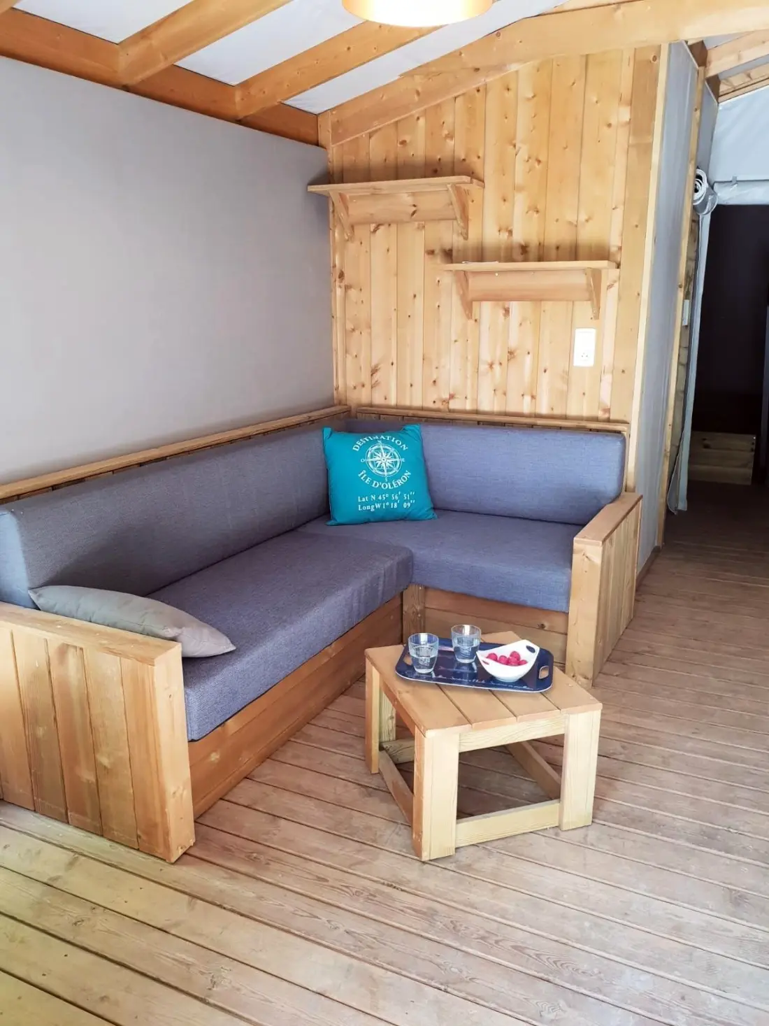 Campsite Le Fief Melin Útvonalterv