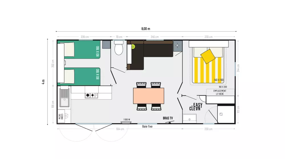 Campingplatz LE TARTERON 3 Sterne★★★