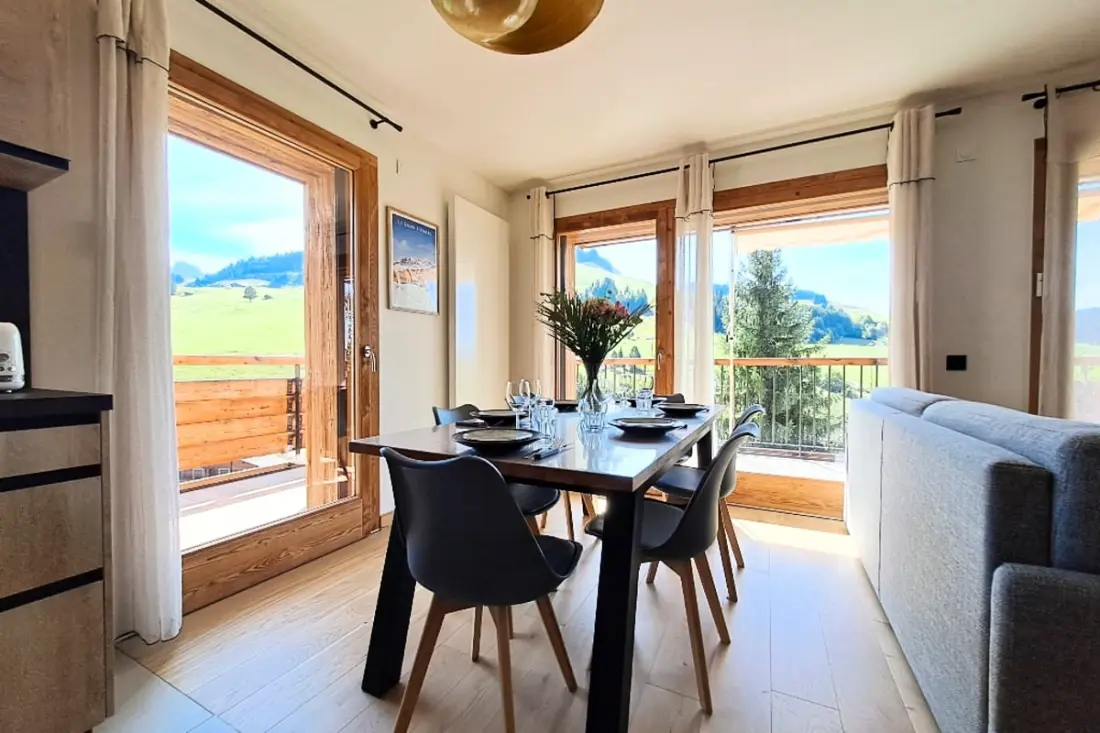 Tágas apartman 8 Pers View hegy
