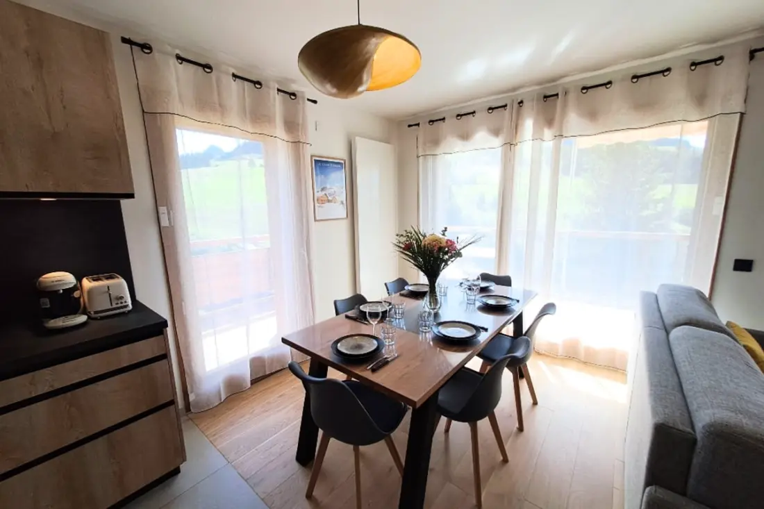 Tágas apartman 8 Pers View hegy