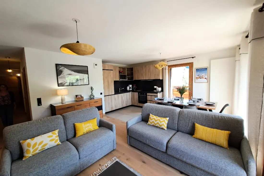 Tágas apartman 8 Pers View hegy