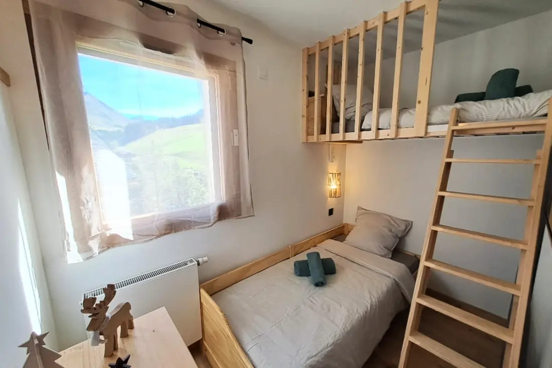 Tágas apartman 8 Pers View hegy