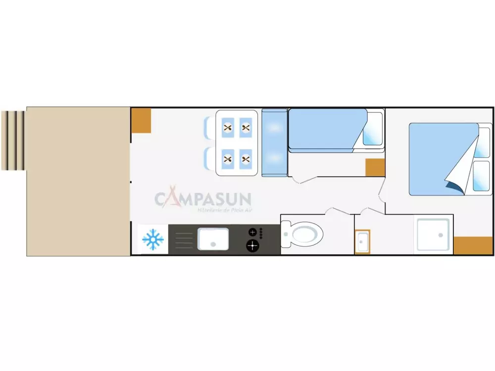 Campasun Camping Le Clos du Pin 3 Stars★★★