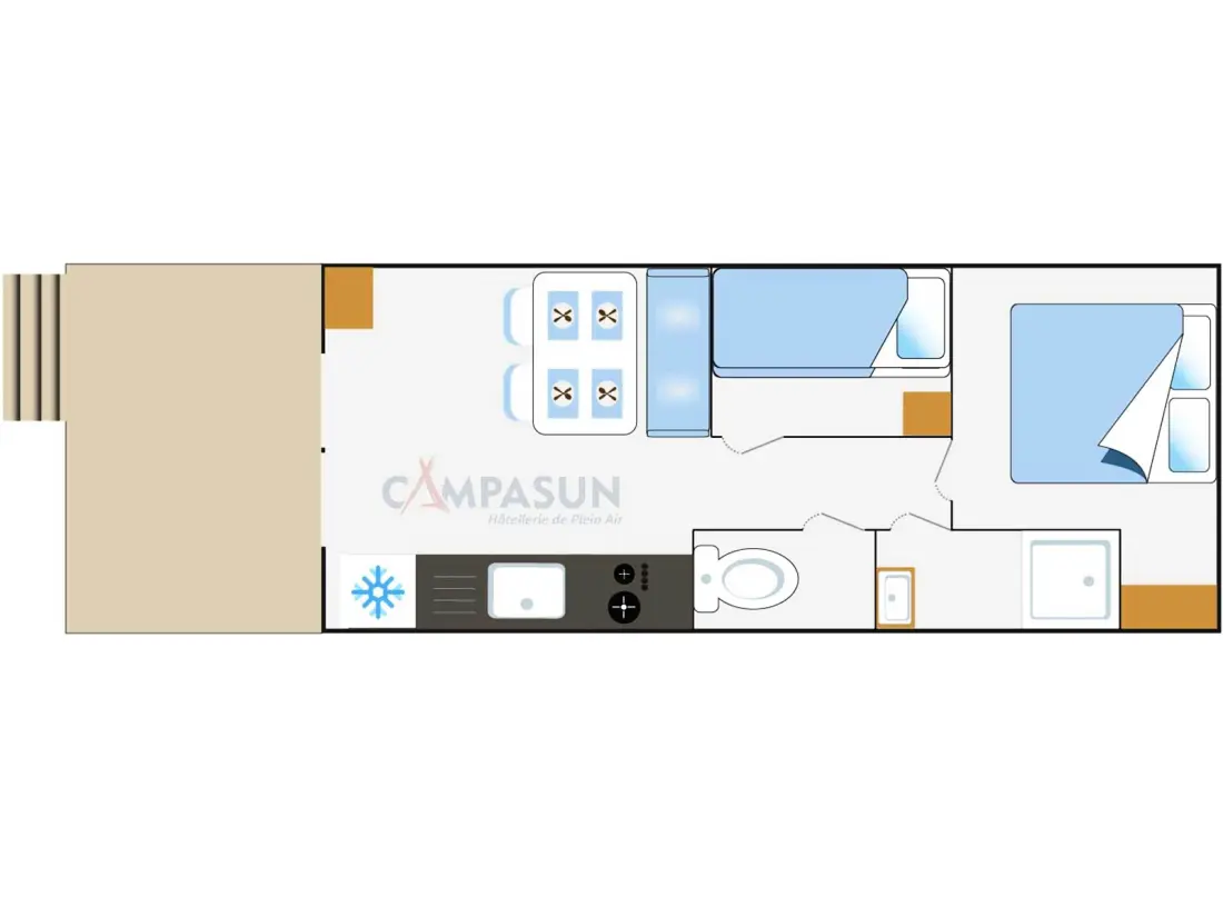 Camping Le Clos du Pin 2 Sterne★★