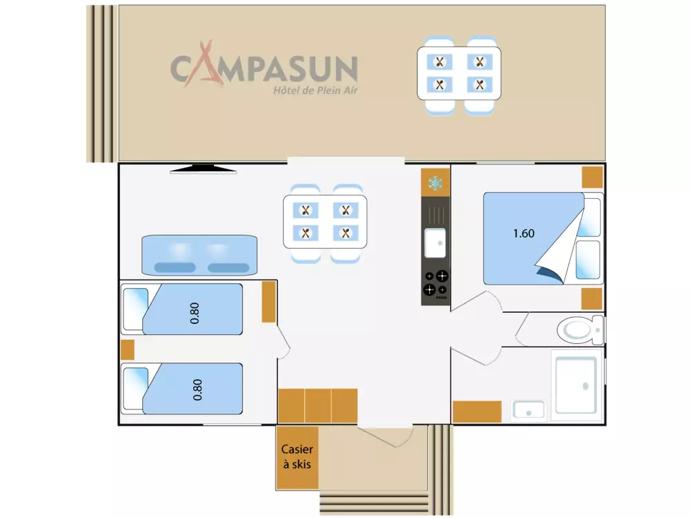 Campasun Camping Le Clos du Pin 3 Stars★★★