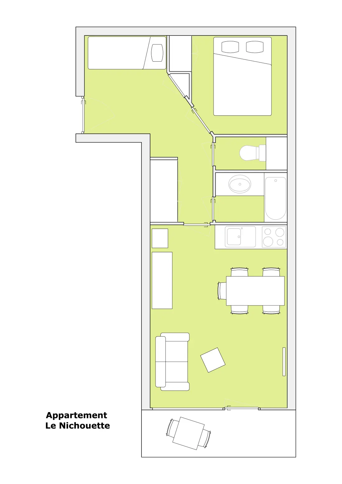 Residence Champel B (Le Nichouette)