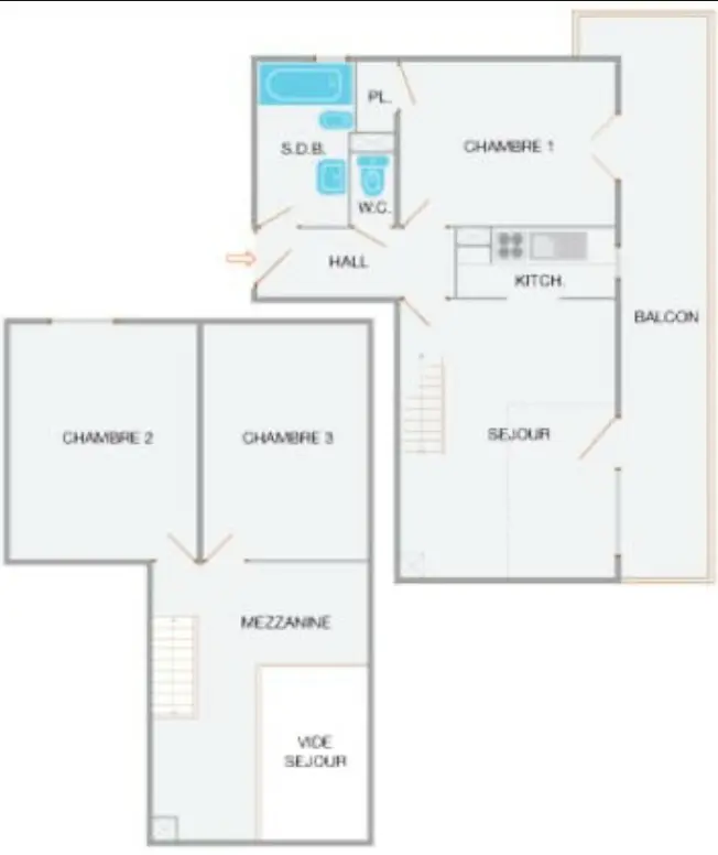 Residence Red Trail A