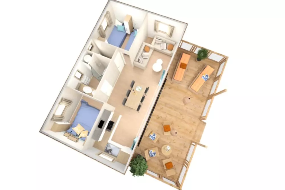 Camping le Grand Cerf 4 Sterren★★★★