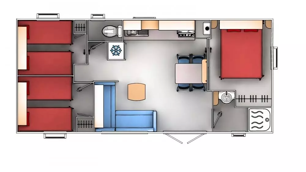 Camping le Grand Cerf 4 Sterren★★★★