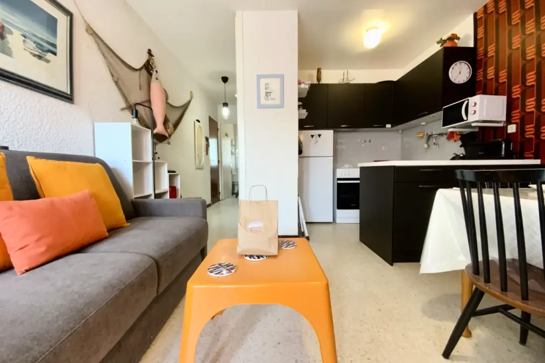 Apartman Les Yuccas T2 parkolóval Le Grau Du Roi