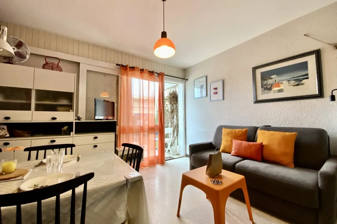 Apartman Les Yuccas T2 parkolóval Le Grau Du Roi